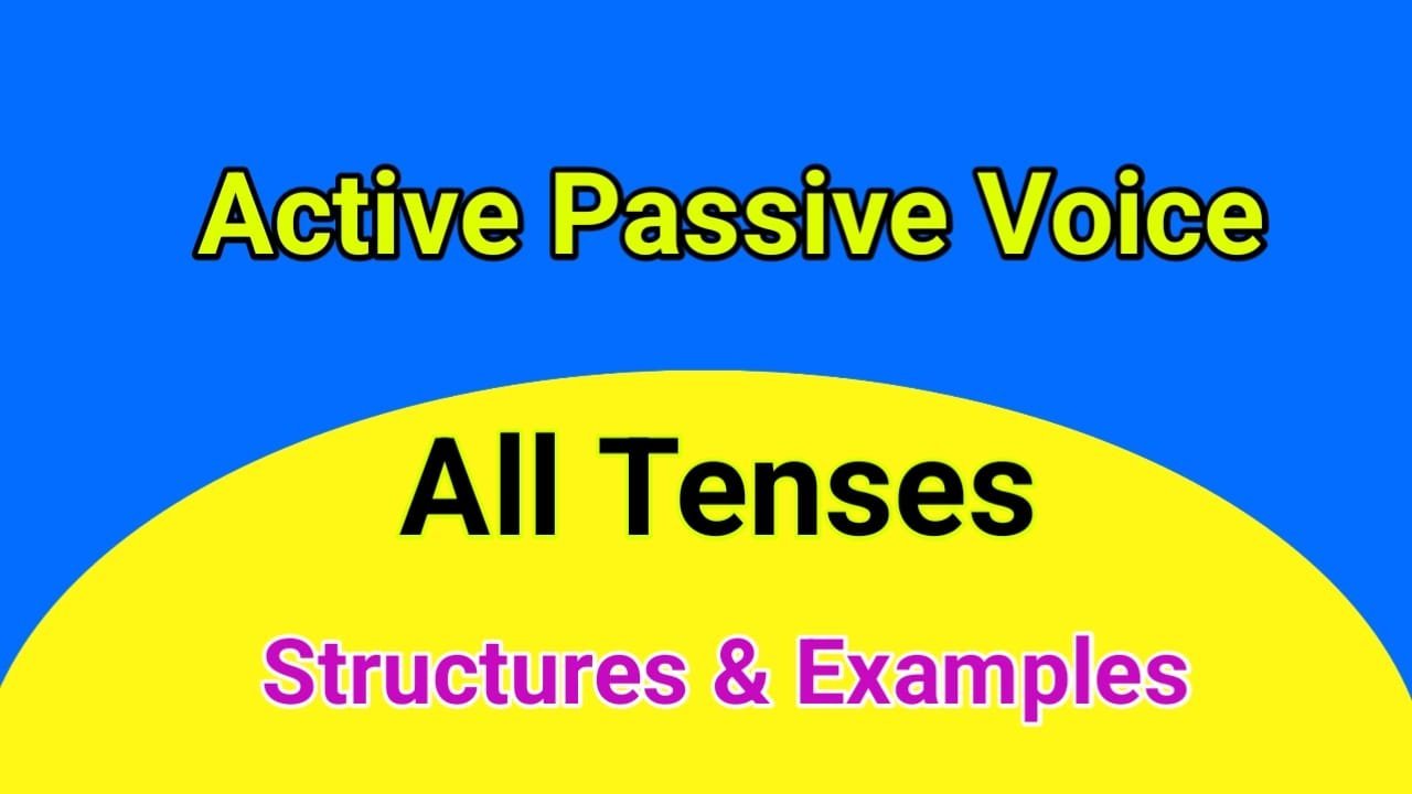 Active to Passive Voice in All Tenses - Worksheets for Exam