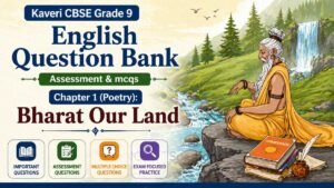 Bharat Our Land Question Bank Class 9 CBSE